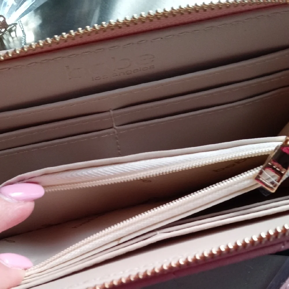 Wallet Long Bebe Elegant Pink Quilted - Picture 4 of 8